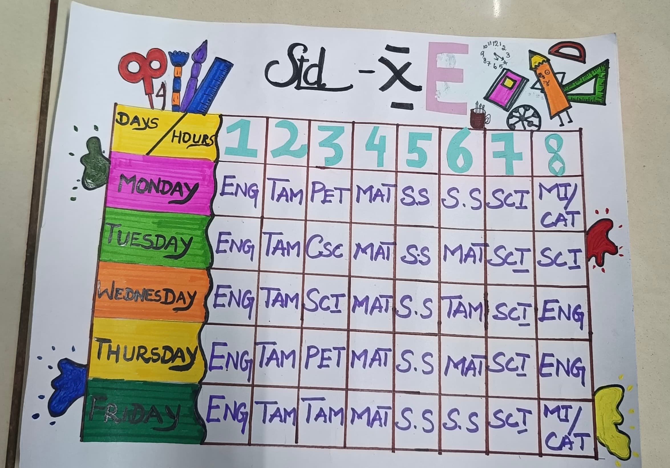 Time Table